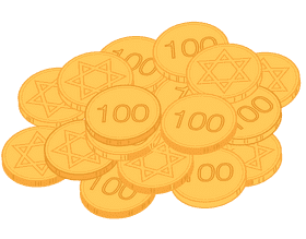 Hanukkah Gelt Symbol of Celebration and Tradition PNG