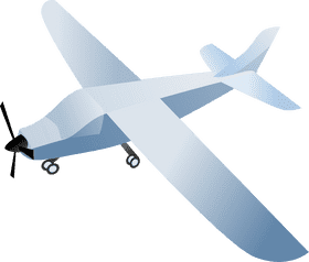 Sleek and Stylish Airplane in Flight PNG