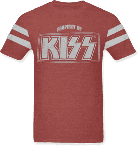 Property of KISS A Rockin' Tribute Tee PNG