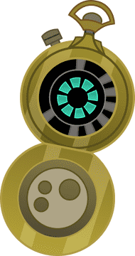 Elegant Mechanical Watch with Futuristic Design PNG