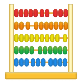 Vibrant Learning Abacus for Kids PNG