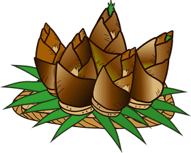 Bamboo Forest Delight A Taste of Nature's Bounty PNG