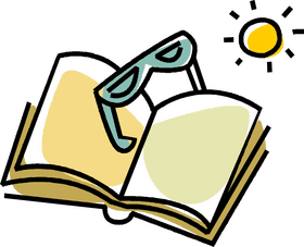 Summer Days of Reading Under the Sun PNG