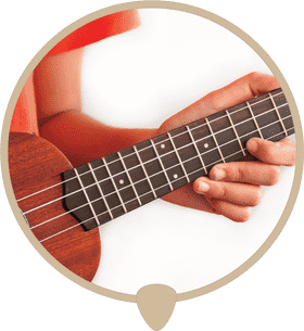 Strumming Joy The Heart of Ukulele Music PNG