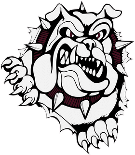 Bulldog Spirit School Pride PNG