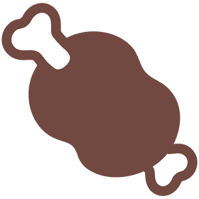 Savory Bone Delight Dish PNG