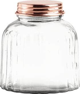 Elegant Jar of Spices for Culinary Creations PNG