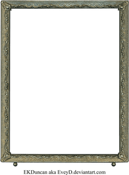 Classic Picture Frame Awaiting Art PNG
