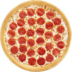 Pizza Paradise Classic Pepperoni Delight PNG