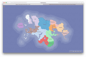Fantasy World Map Generator Landscape PNG