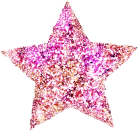 Shimmering Glitter Starburst Delight PNG
