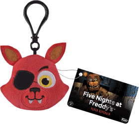 Plush Keychain of Freddy's Foxy Character PNG