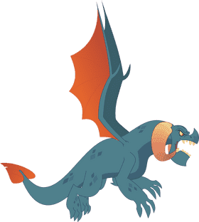 Campfire Tales of the Flame-Winged Creature PNG