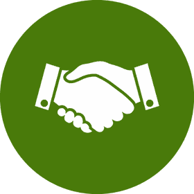 Handshake of Partnership and Trust PNG