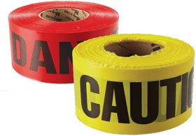 Caution and Danger Adhesive Tape Rolls PNG