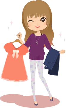 Chic Cloth Collection for Trendy Styles PNG