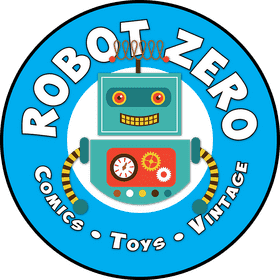 Robot Zero Vintage Comics and Toys Hub PNG
