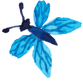 Artistic Butterfly Notebook Design PNG