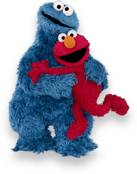 Password Protect with Cookie Monster and Elmo PNG