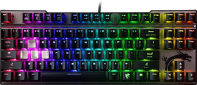 Rainbow Illuminated Mechanical Keyboard PNG