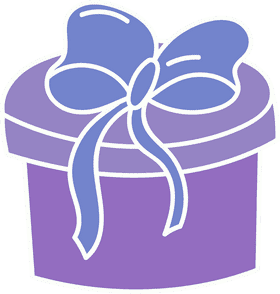 Delightful Gift Box with a Charming Bow PNG