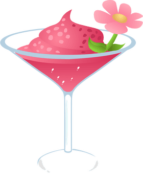 Fruity Dream Drink Delight PNG