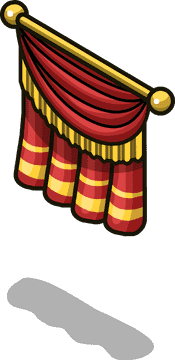 Concert Stage Velvet Curtain Reveal PNG