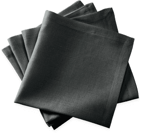 Elegant Linen Napkin Holder for Stylish Dining PNG