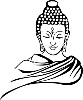 Serene Buddha of Inner Peace PNG