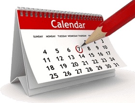 Essential Desk Calendar for Daily Planning PNG