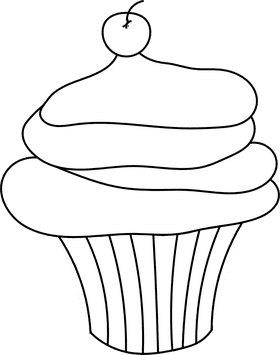Charming Cupcake Stand Delight PNG