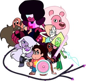 Gemstone Guardians of Love and Friendship PNG