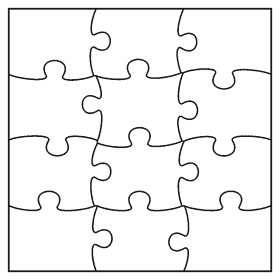 Intricate Jigsaw Puzzle of Endless Possibilities PNG