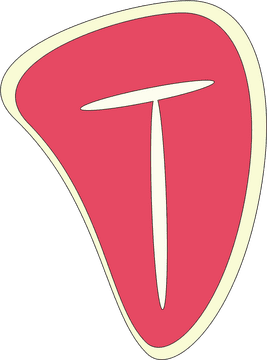 “Bone Shaped Delight in Vibrant Pink” PNG