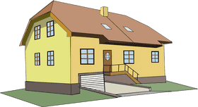 Eco House Sustainable Living in Harmony with Nature PNG