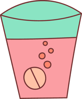 Bubble Medicine in a Glass PNG
