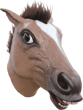 Whimsical Mascara for Equestrian Elegance PNG