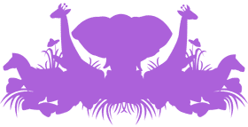 Majestic Animal Silhouettes in Nature PNG