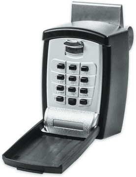 Advanced Security Lock with Keypad Access PNG