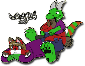 LOL Surprise Furry Friends in Playful Chaos PNG