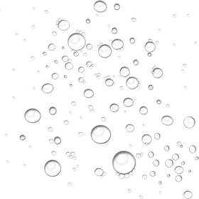 Underwater Galaxy of Bubbles PNG