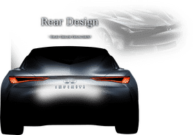 Car Rear Design Innovative Emblem Enhancement PNG