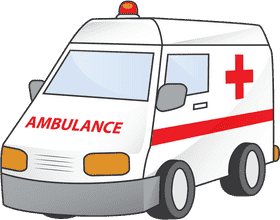 Emergency Response Ambulance Vehicle PNG