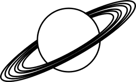 Celestial Harmony The Planet of Rings PNG