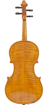 Elegant Vintage Violin with Intricate Wood Grain PNG
