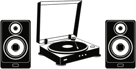 Portable Speaker for Seamless Sound Enjoyment PNG