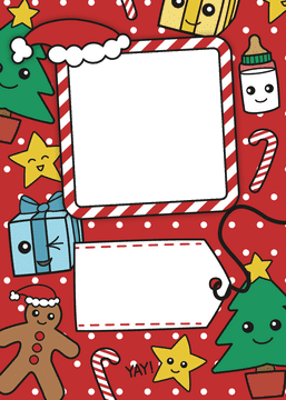 Cheerful Air Pump Holiday Gift Decor PNG