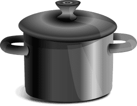 Sleek Silver Fondue Pot for Delicious Dips PNG