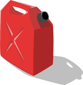 Gas Stove Fuel Container for Safe Cooking PNG