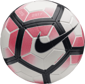 Vibrant Soccer Ball Design with Nike Style PNG